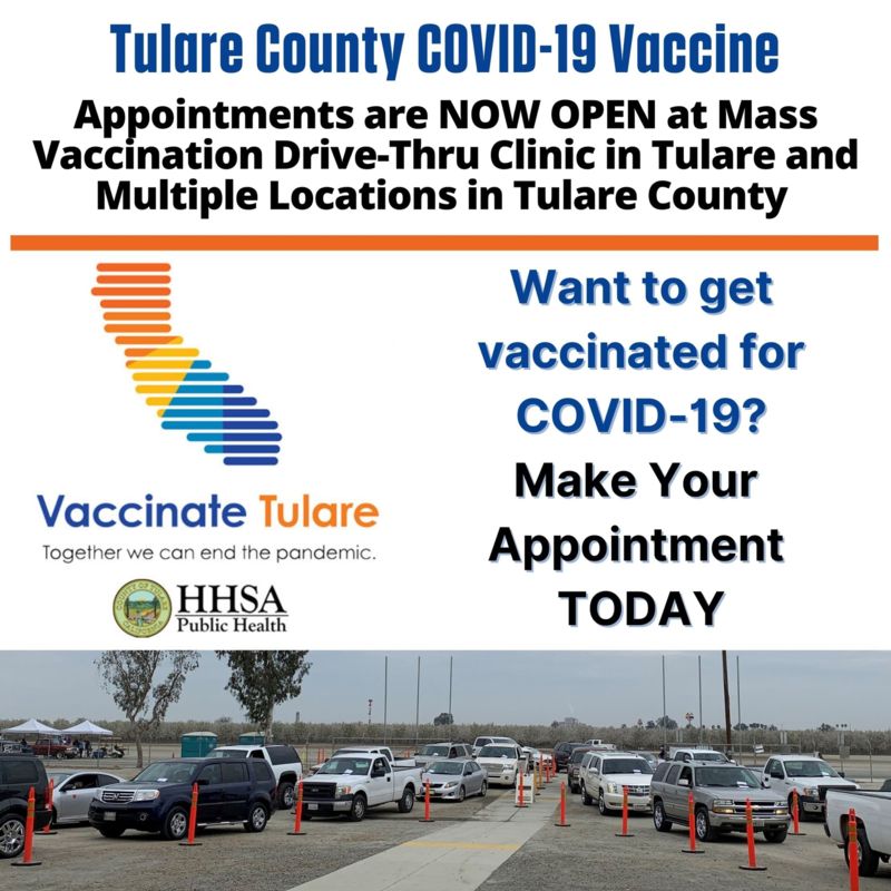 tulare county covid-19 vaccine