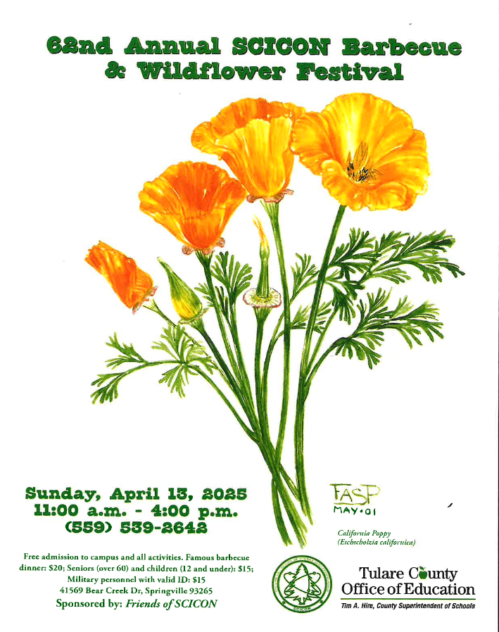 62nd Annual SCICON Barbecue & Wildflower Festival!