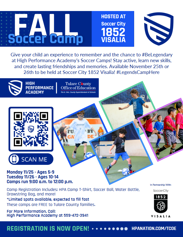 Fall Soccer Camp!
